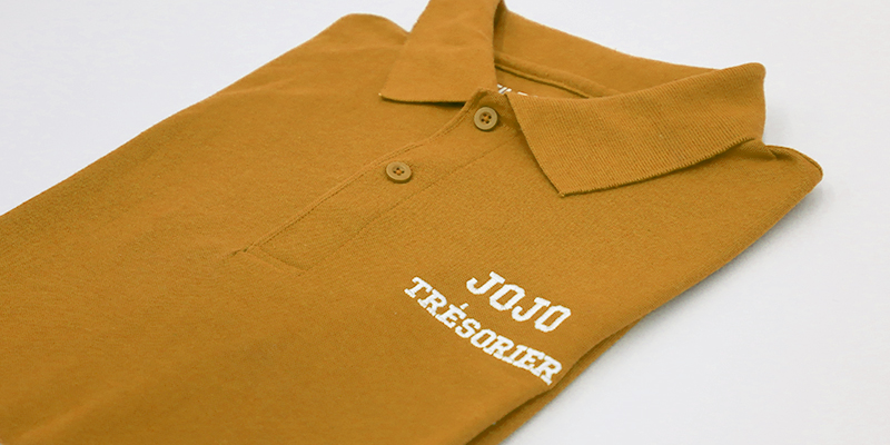 polos personnalises bde couverture