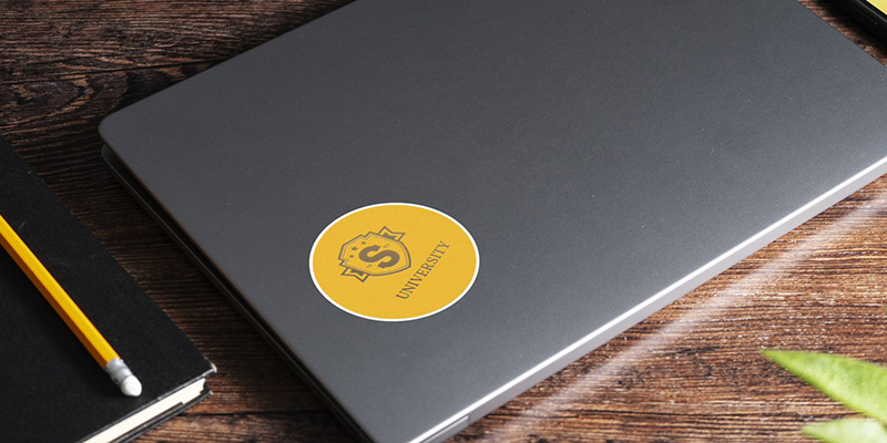 stickers personnalisés étudiants couverture