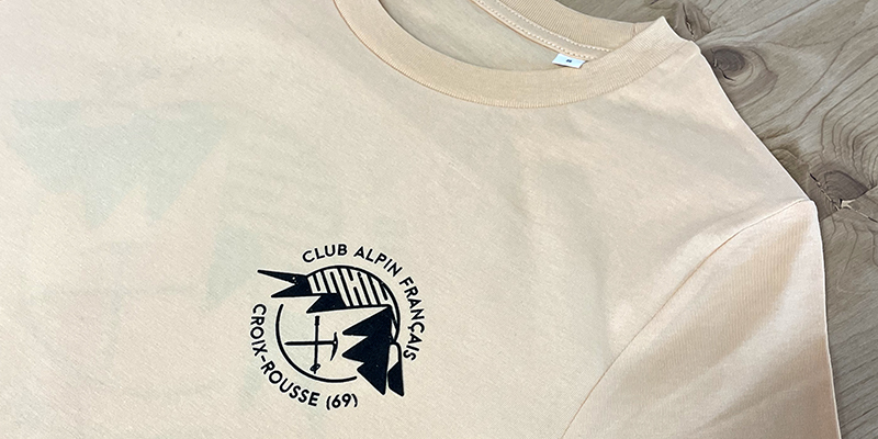 t shirt bio personnalisé couverture