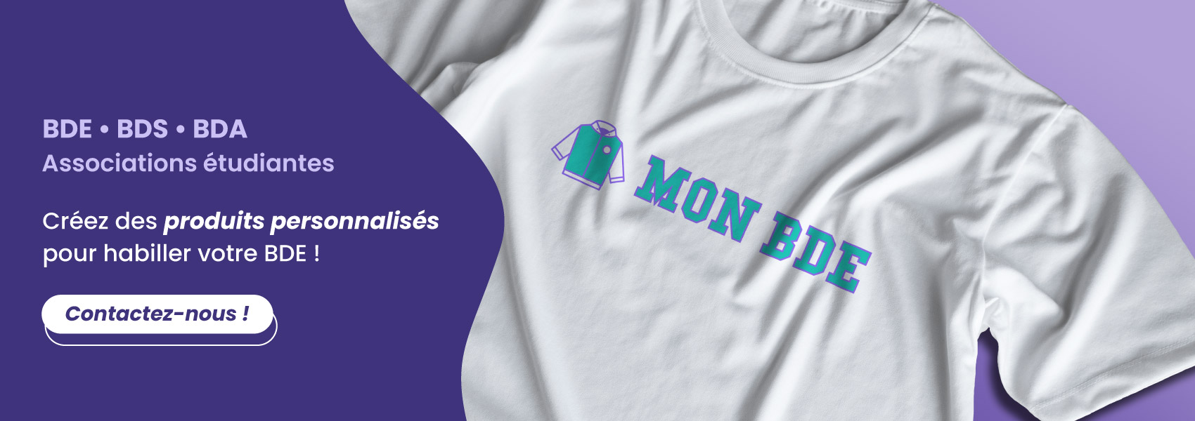 vetements BDE personnalises
