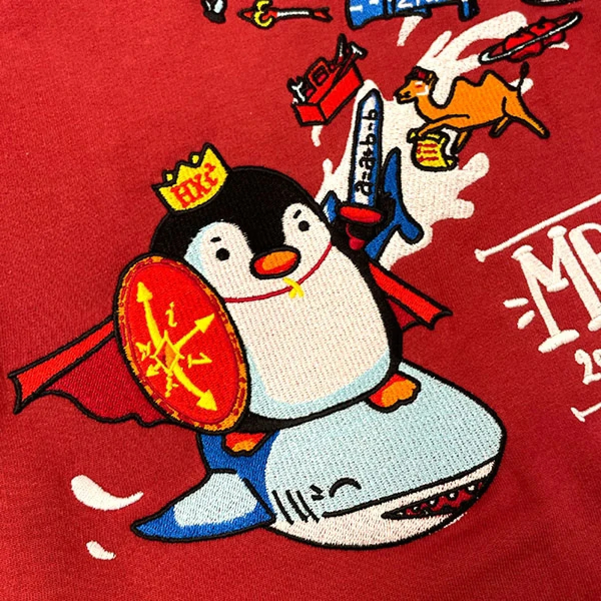 sweat broderie design